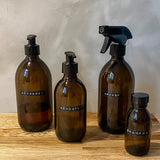 Braunglasflasche 500ml - Triggerspray