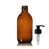 Glas flaske 500 ml - Pumpe