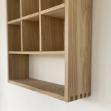 Abby type case - solid Oak